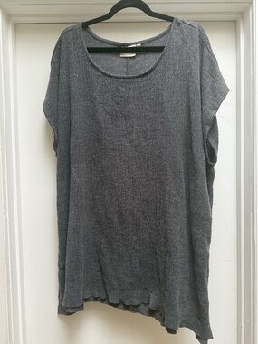 Dantelle Tunic Length Crinkle Top